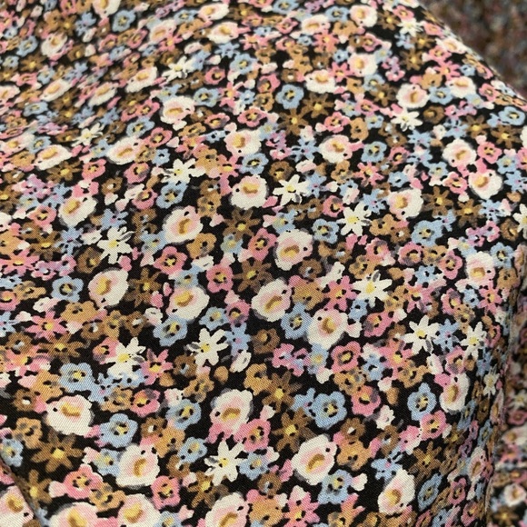 NWOT - H&M Floral long sleeve babydoll dress - Picture 3 of 6